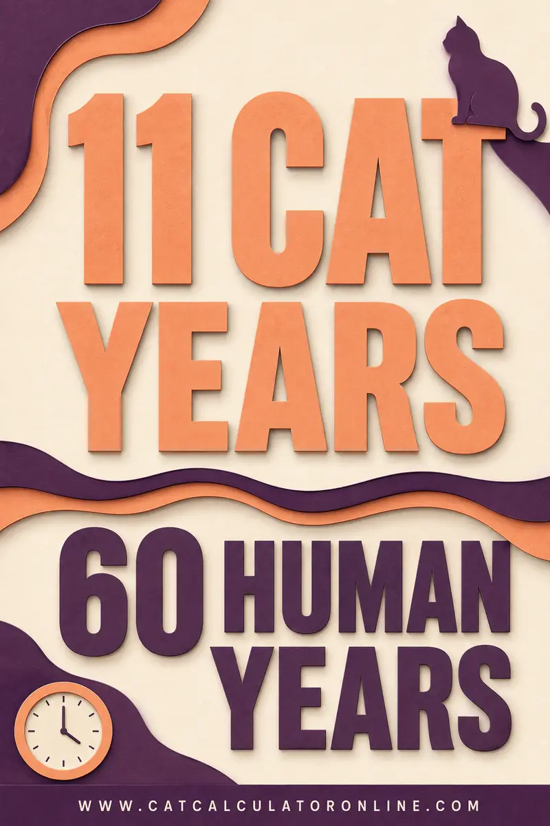 11 Cat Years in Human Years
