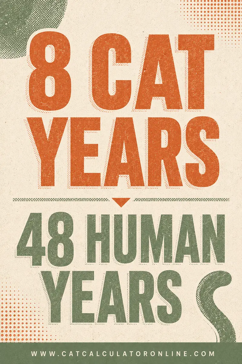 8 Cat Years in Human Years