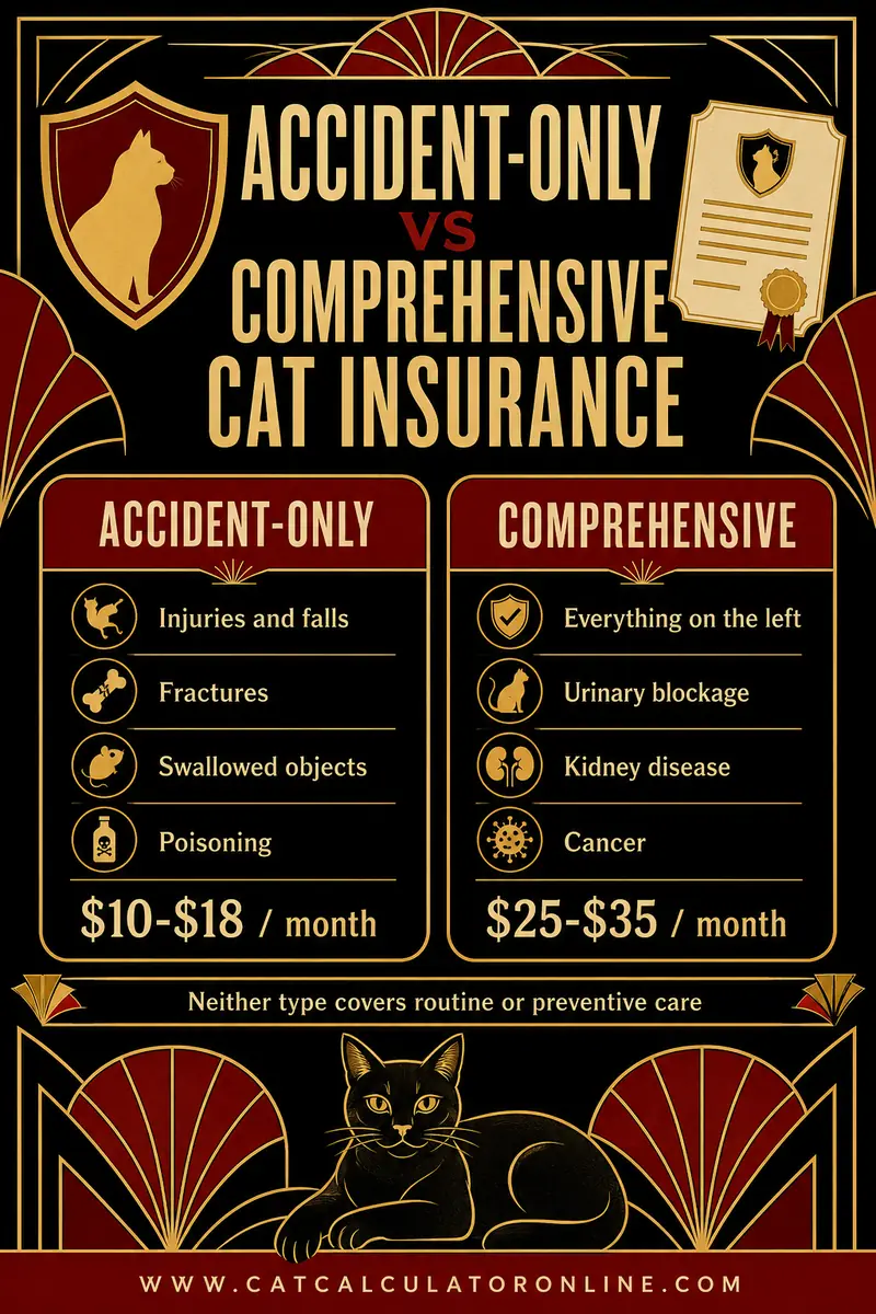 Accident-Only vs Comprehensive Cat Insurance