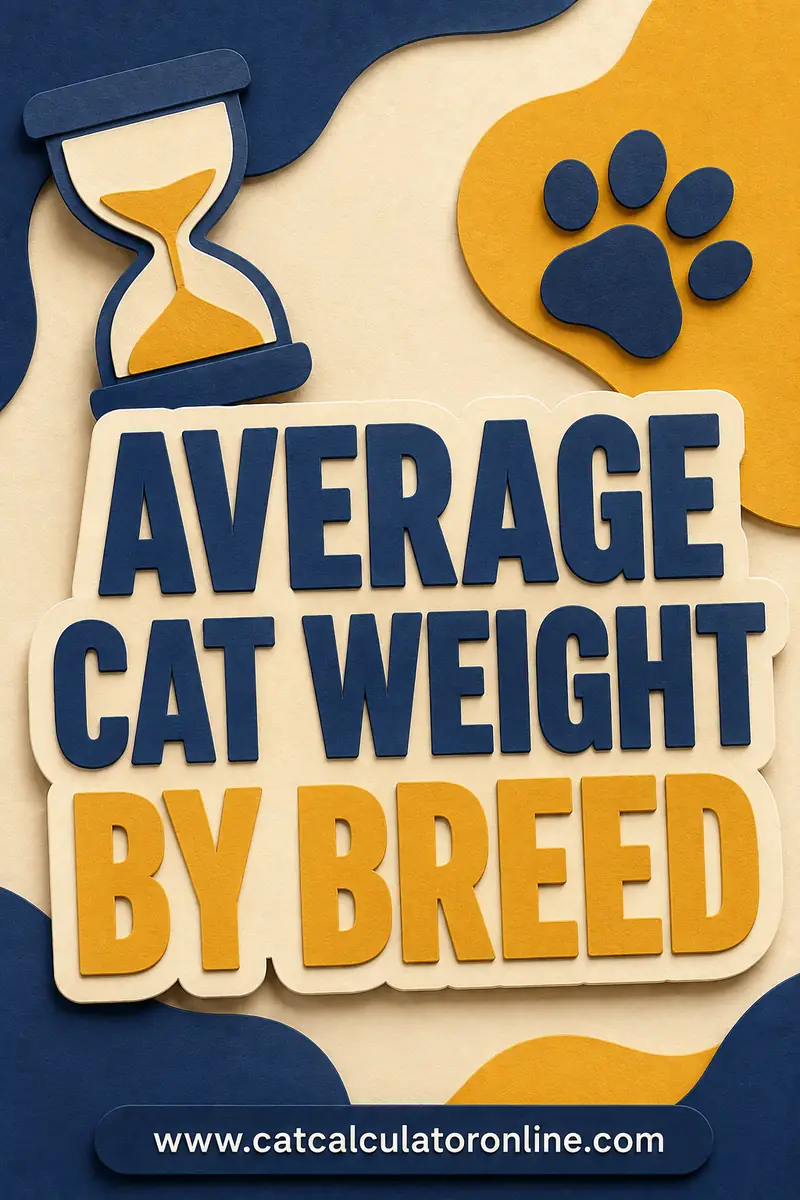 Average Cat Weight by Breed