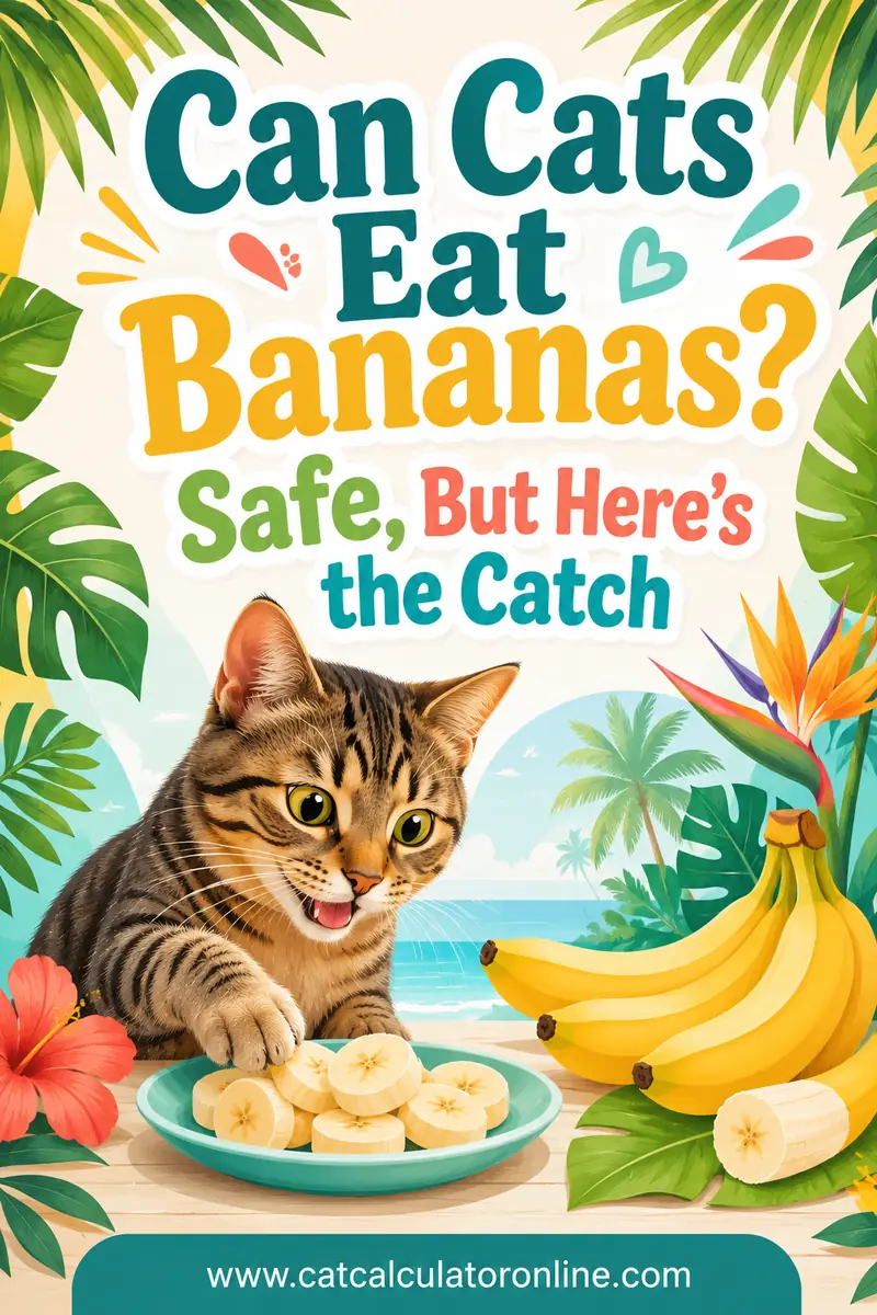 Can Cats Eat Bananas? Safe, But Here's the Catch