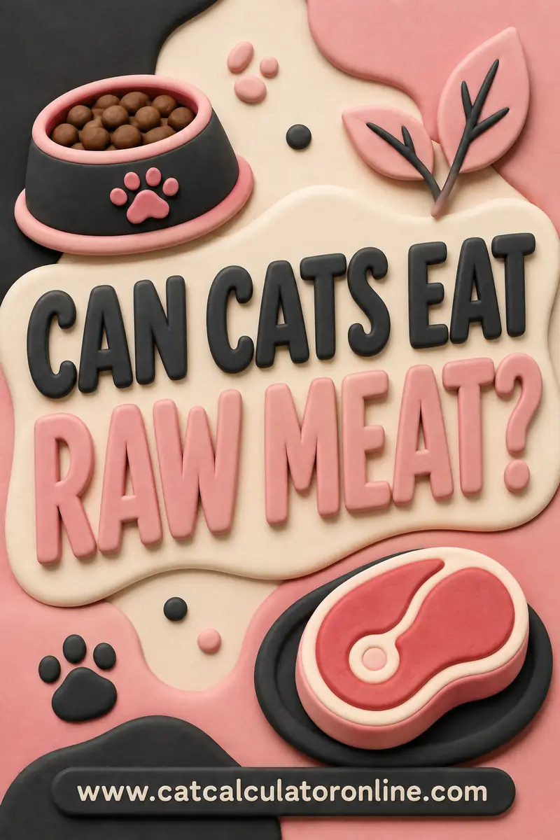 Can Cats Eat Raw Meat?