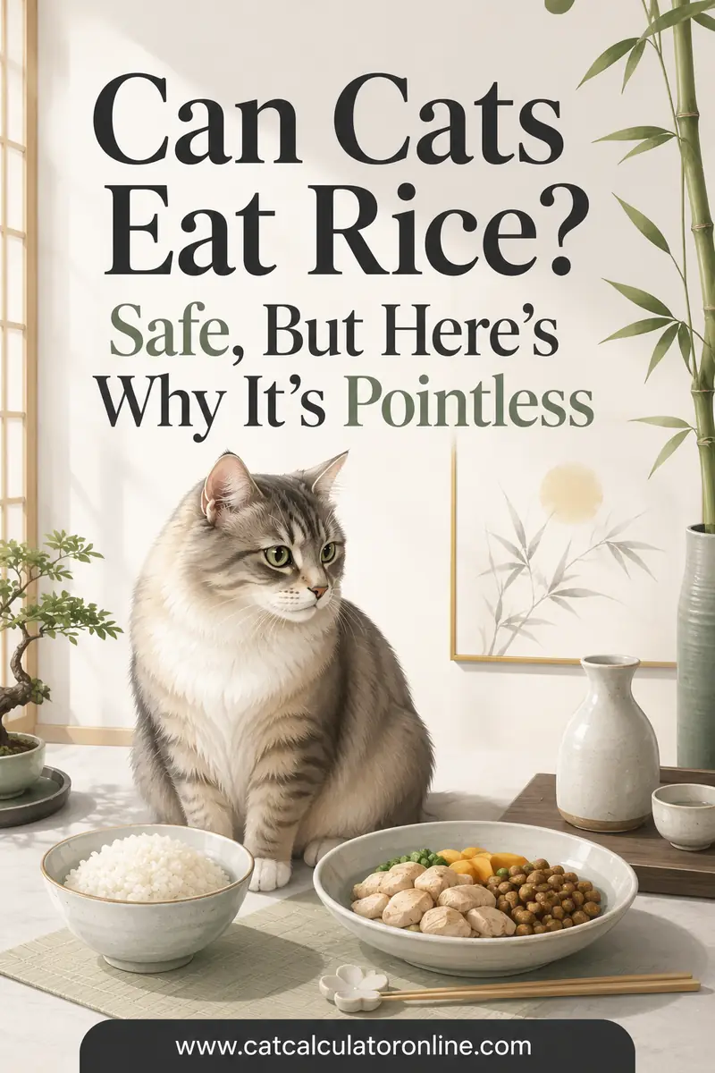Can Cats Eat Rice? Safe, But Here's Why It's Pointless