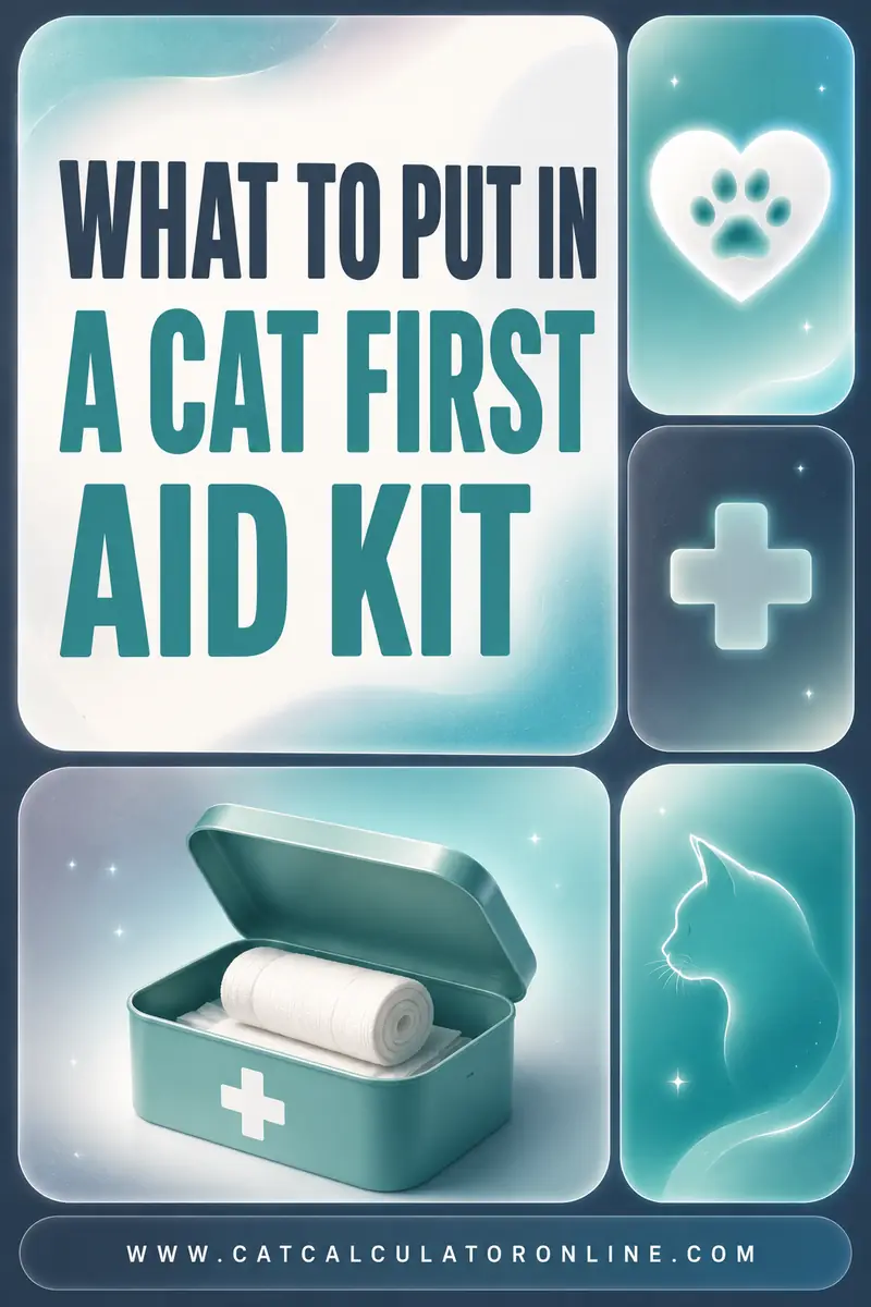 What to Put in a Cat First Aid Kit