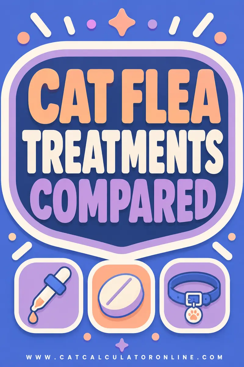 Spot-On, Oral, Collar or Shampoo: Cat Flea Treatments Compared