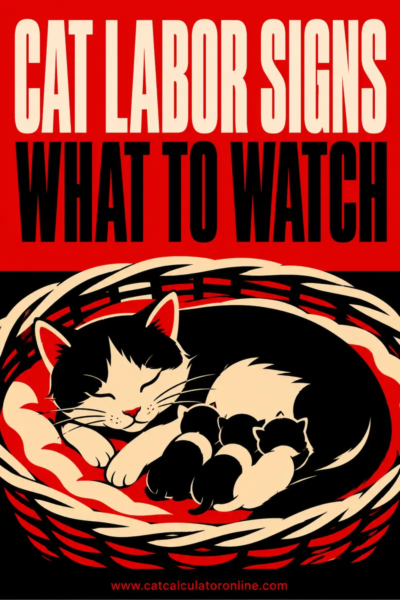 Cat Labor Signs: What to Watch For