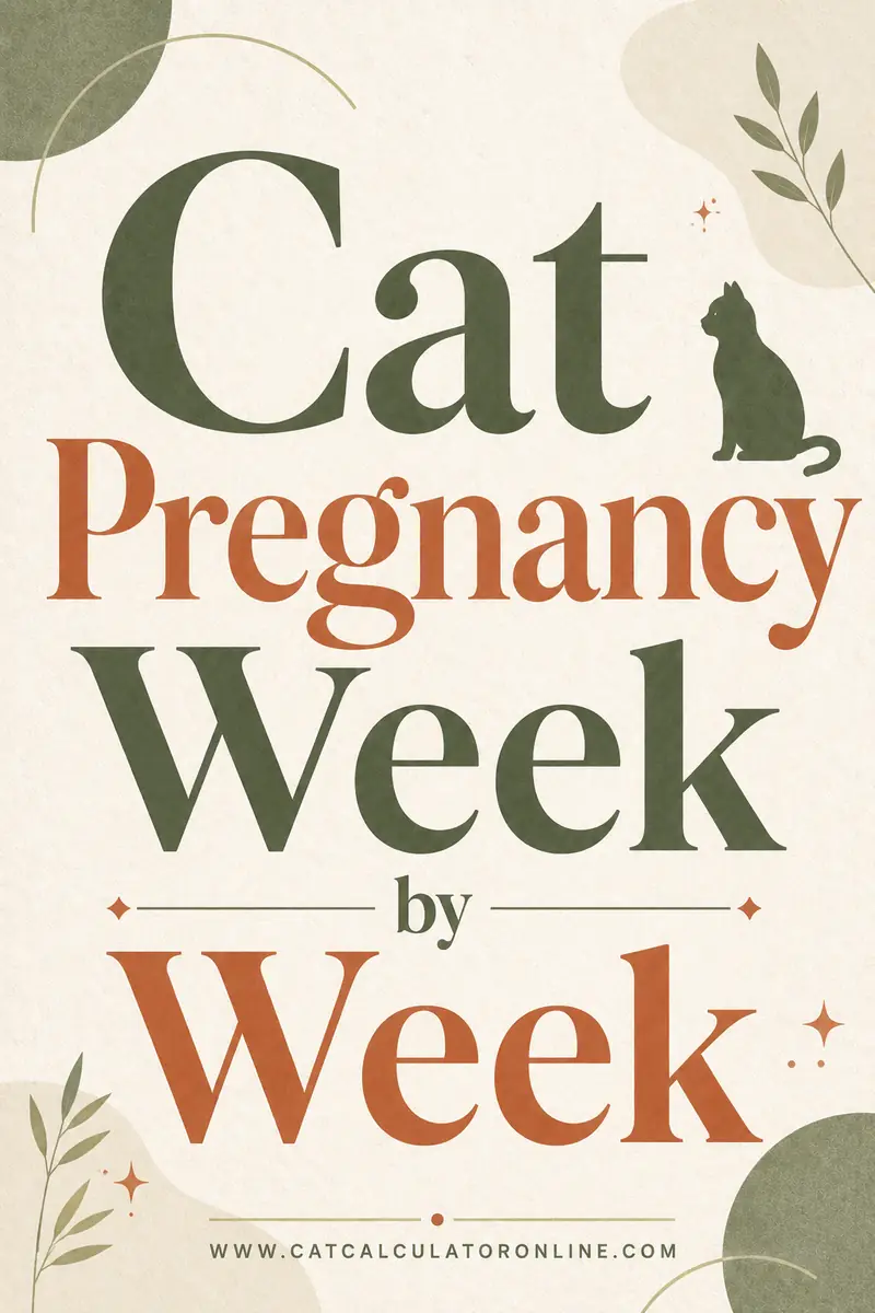 Cat Pregnancy Week by Week