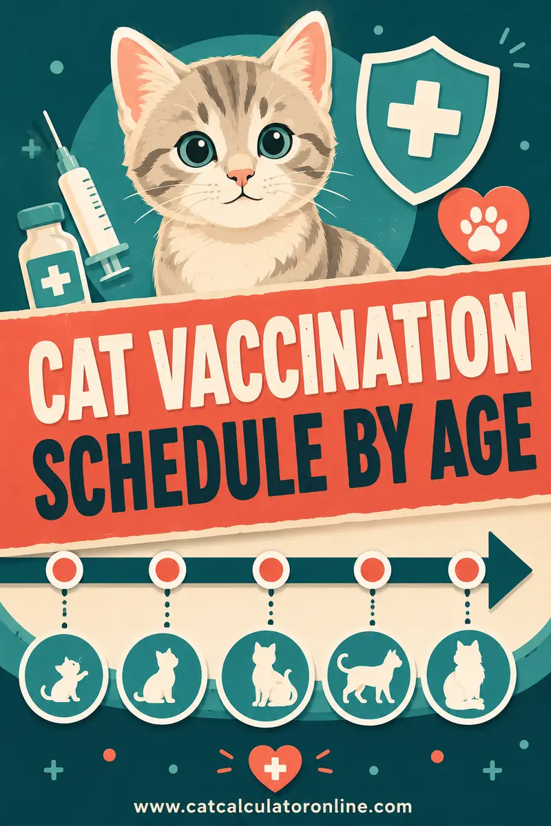 Cat Vaccination Schedule by Age
