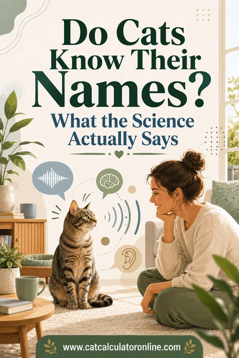 Do Cats Know Their Names? What the Science Actually Says