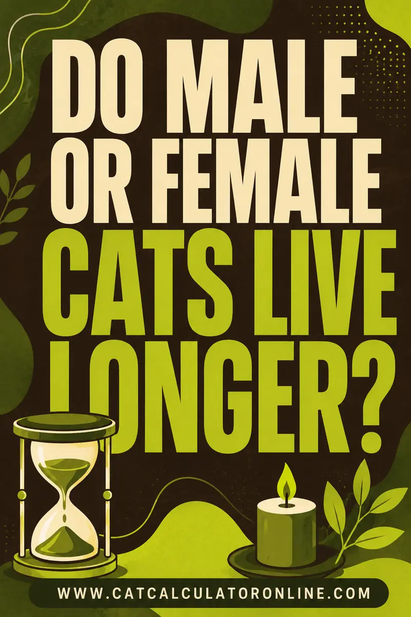 Do Male or Female Cats Live Longer?