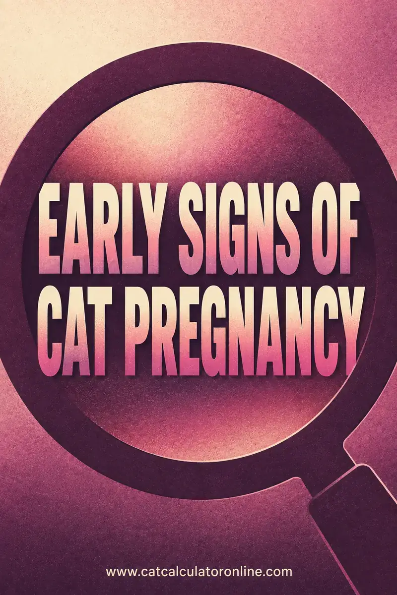 Early Signs of Cat Pregnancy