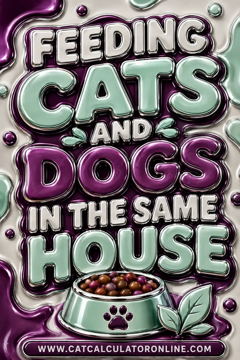 Feeding Cats and Dogs in the Same House