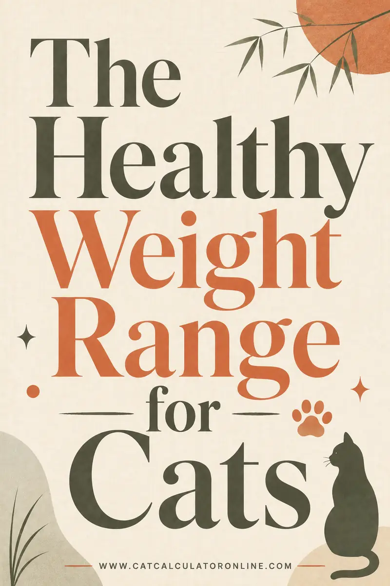 The Healthy Weight Range for Cats
