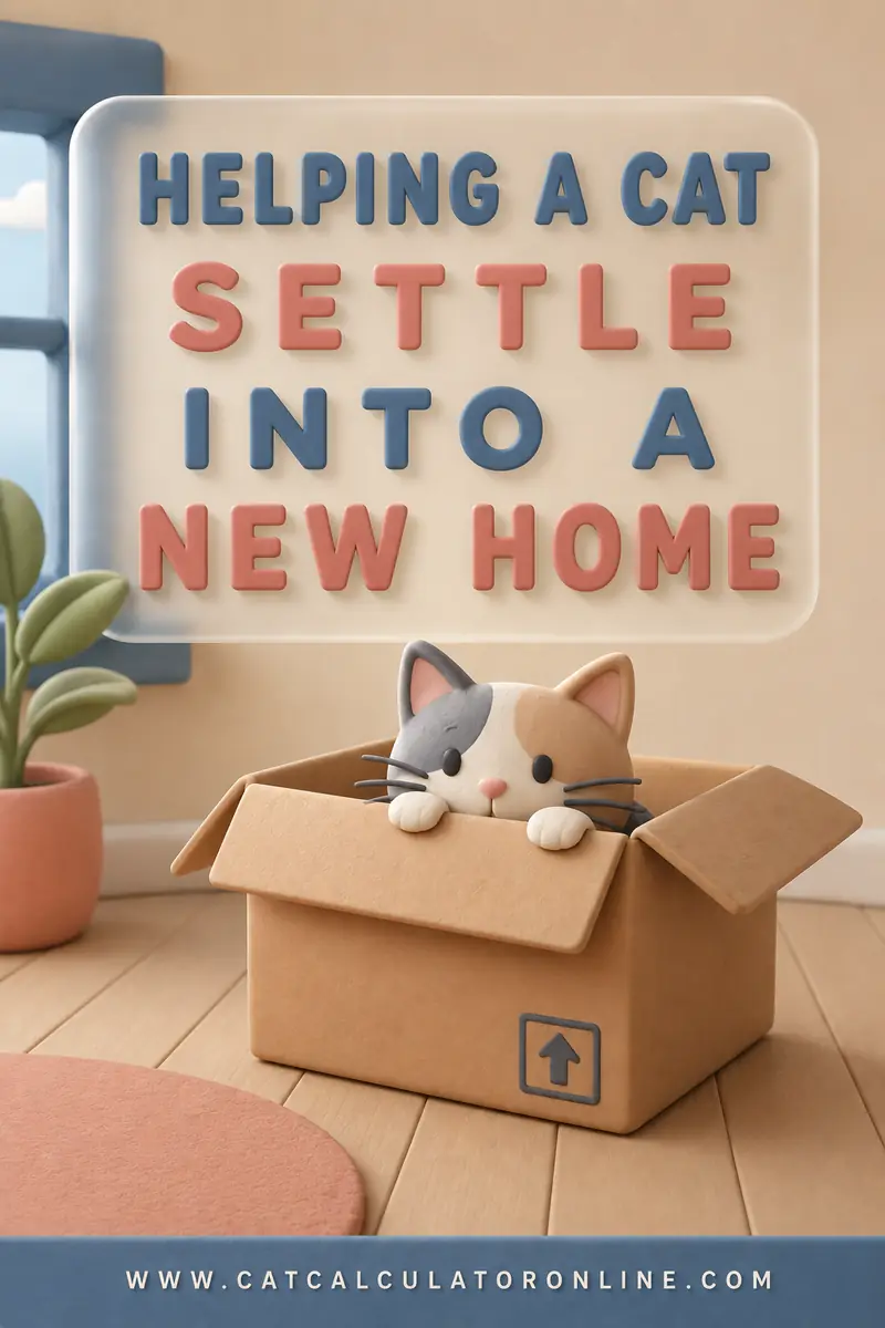 Helping a Cat Settle Into a New Home