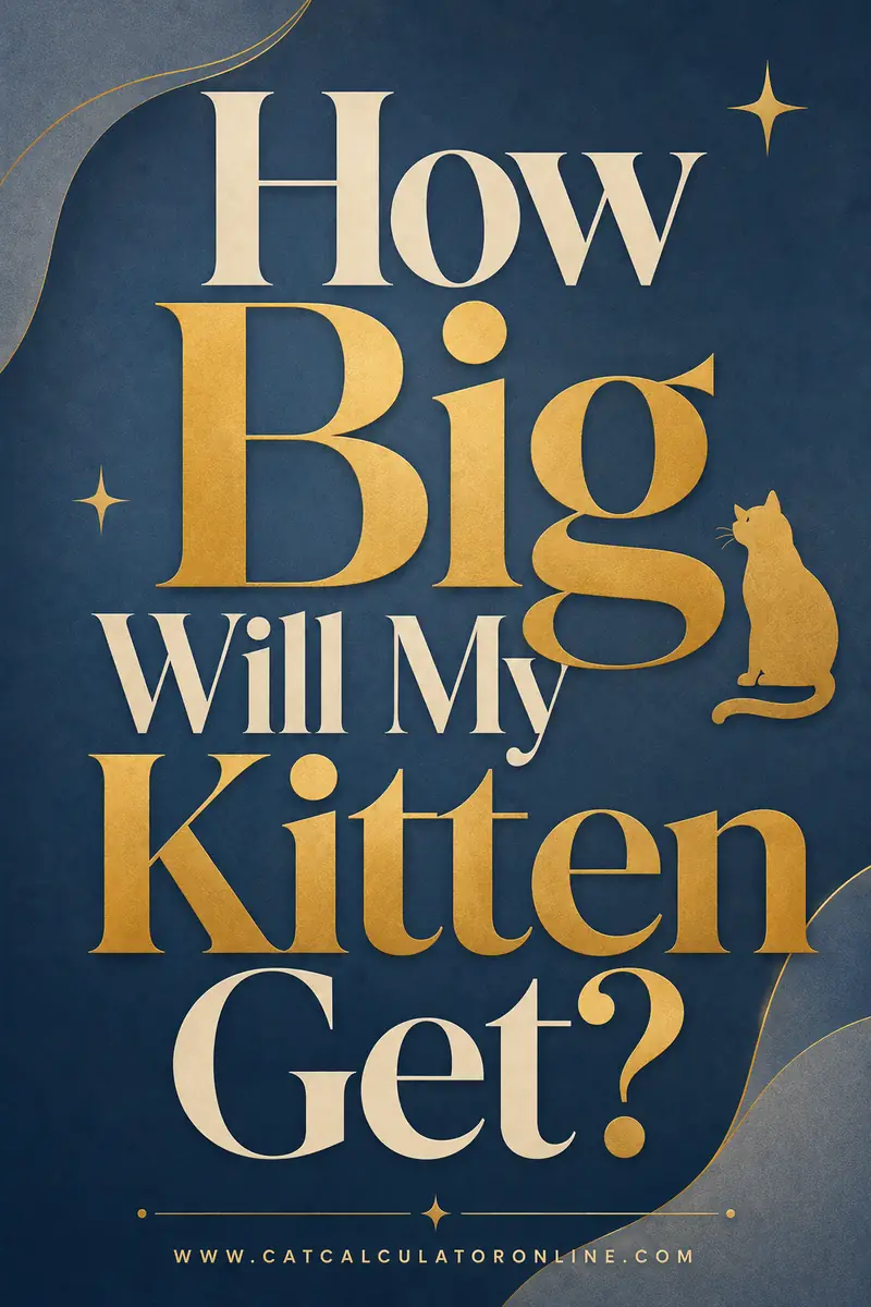 How Big Will My Kitten Get?