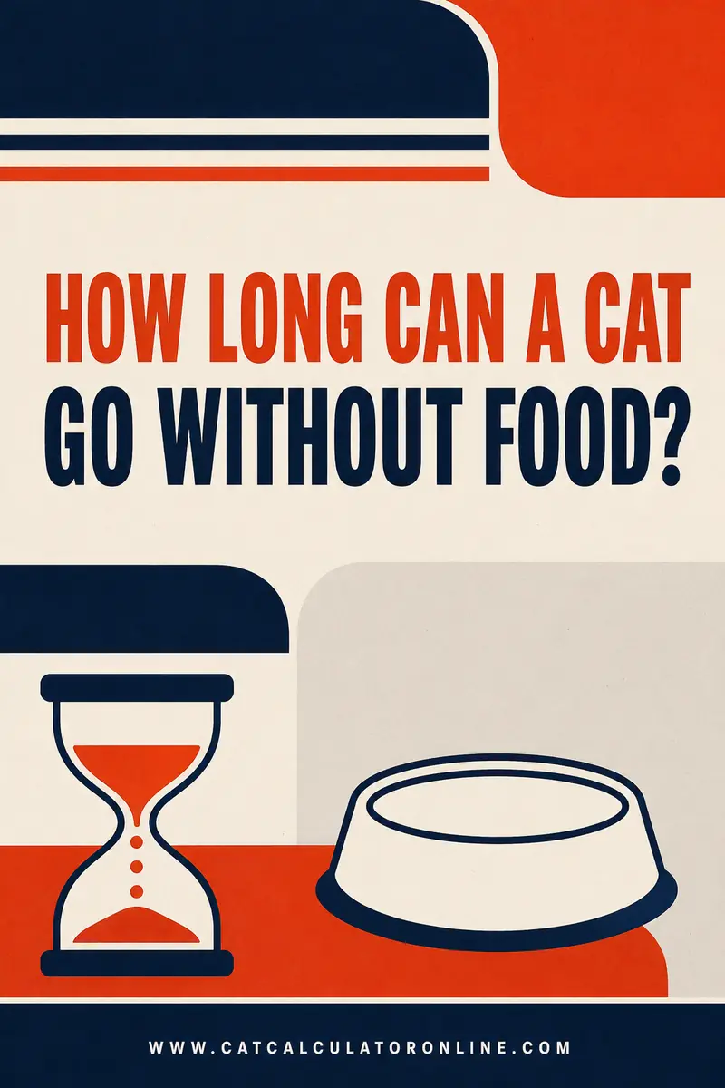How Long Can a Cat Go Without Food?