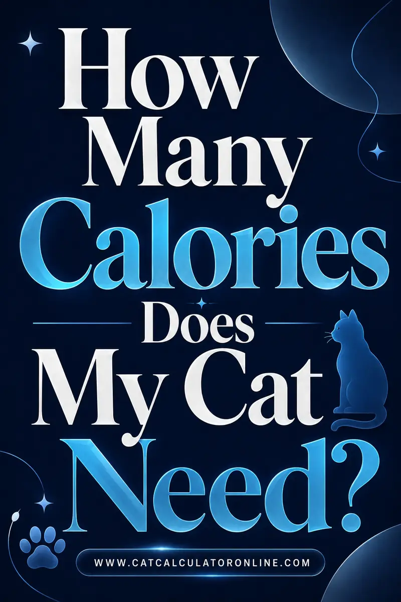 How Many Calories Does My Cat Need?