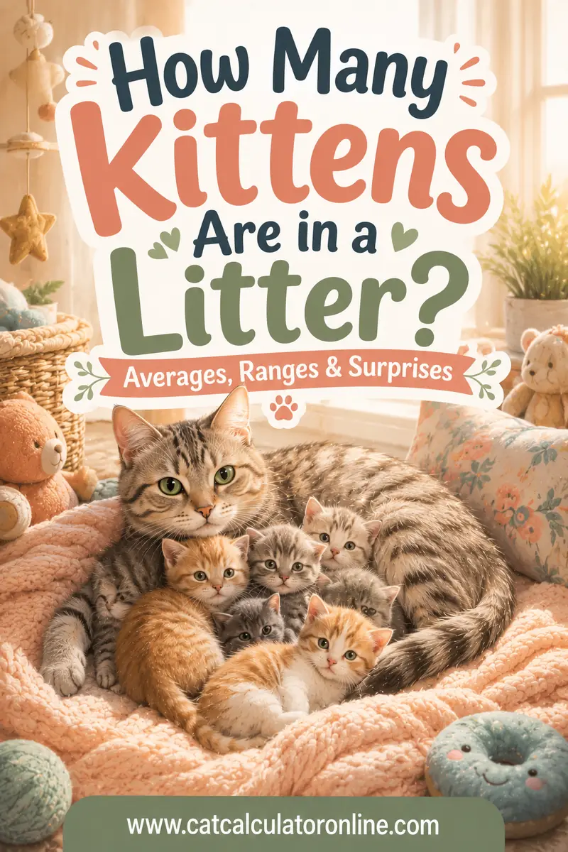 How Many Kittens Are in a Litter? Averages, Ranges & Surprises