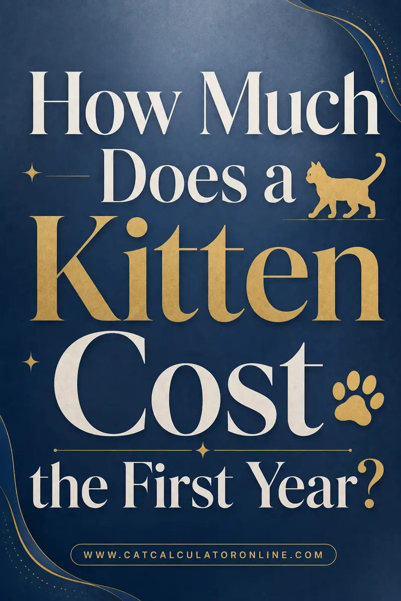 How Much Does a Kitten Cost the First Year?
