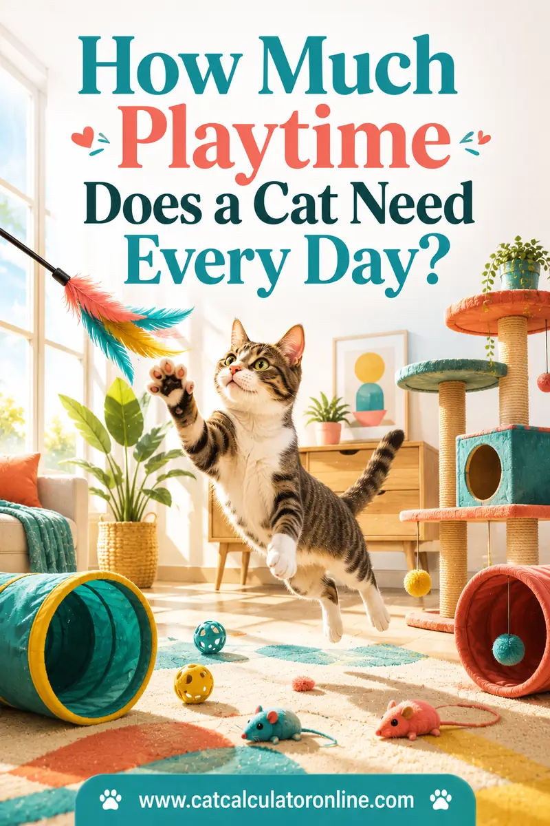 How Much Playtime Does a Cat Need Every Day?