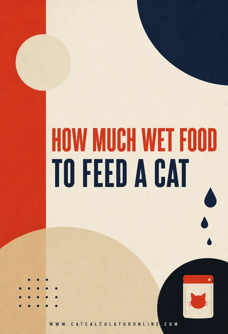 How Much Wet Food to Feed a Cat