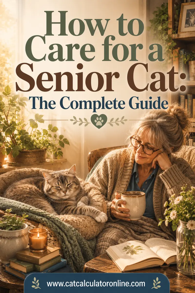 How to Care for a Senior Cat: The Complete Guide