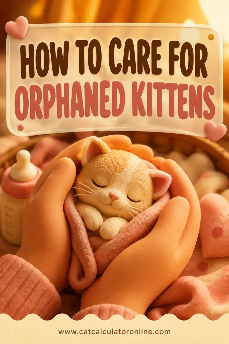 How to Care for Orphaned Kittens