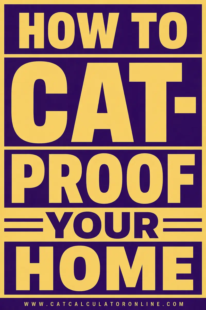 How to Cat Proof Your Home