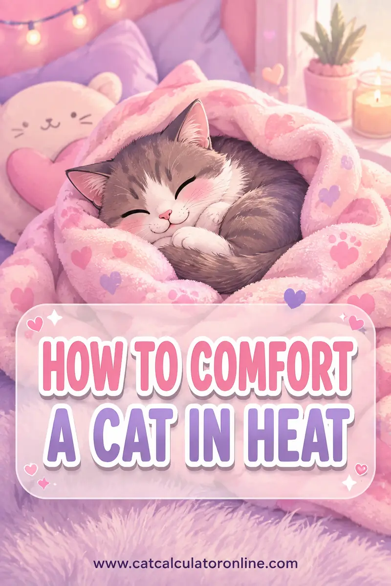 How to Comfort a Cat in Heat