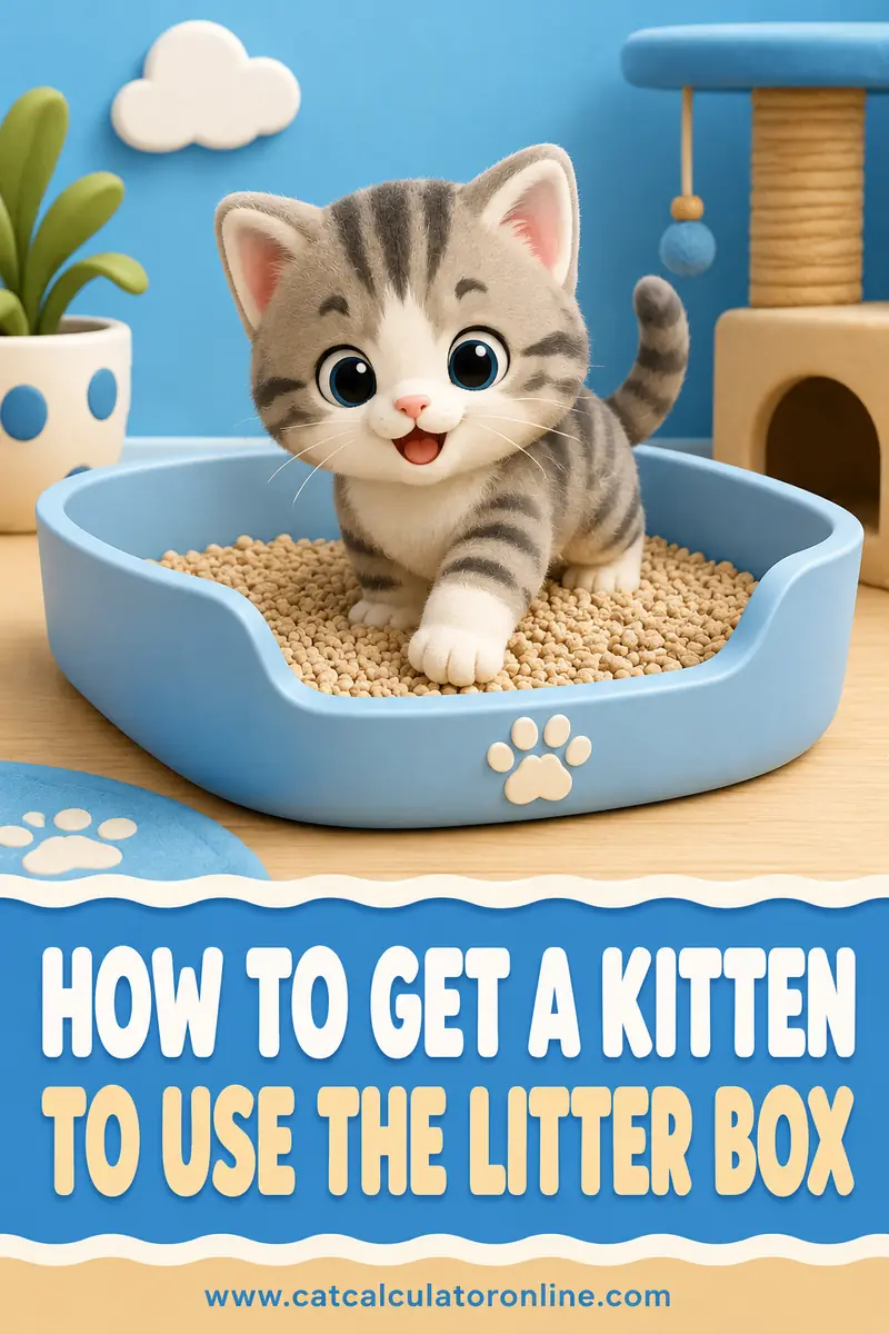 How to Get a Kitten to Use the Litter Box