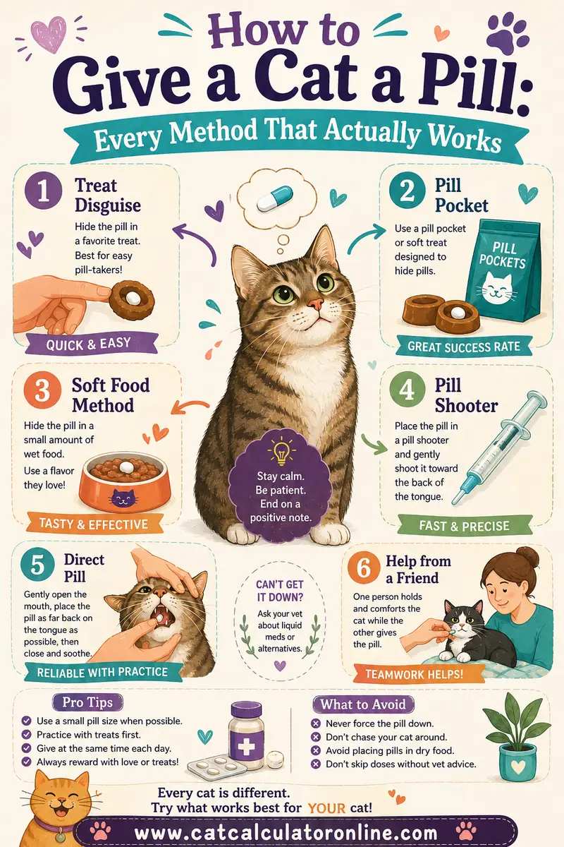 How to Give a Cat a Pill: Every Method That Actually Works