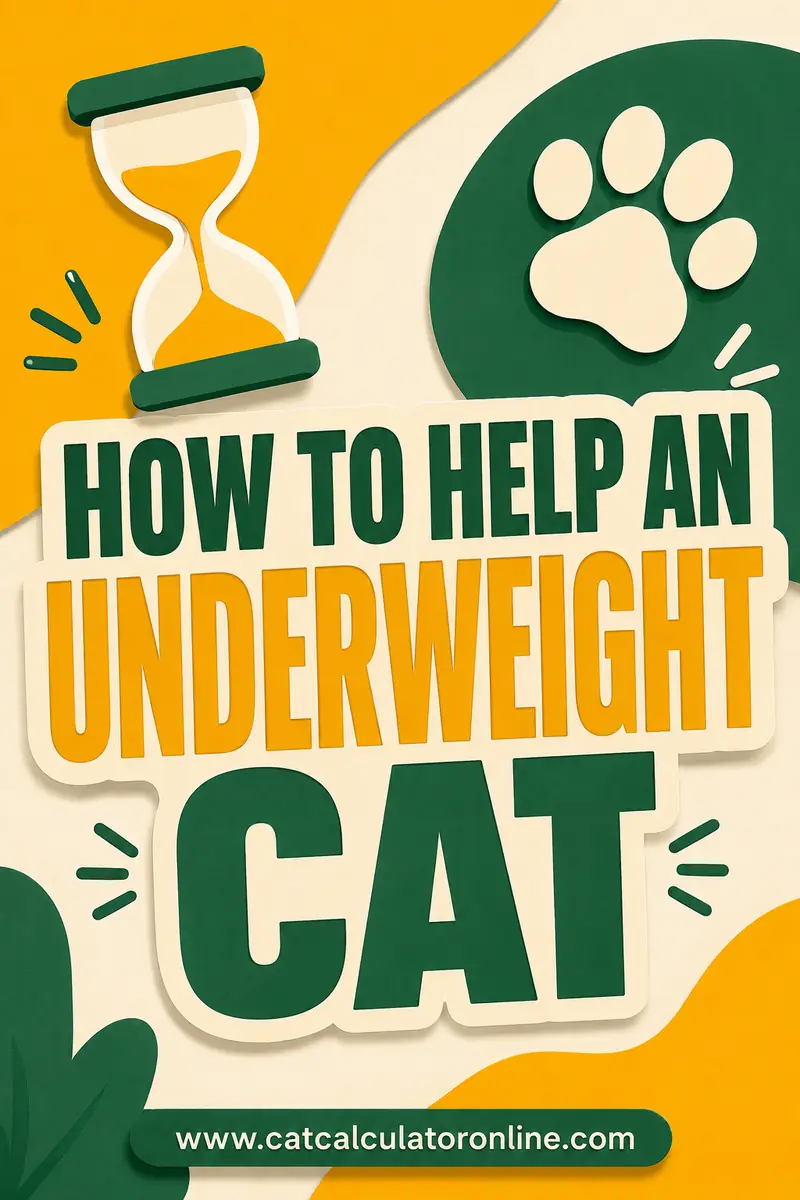 How to Help an Underweight Cat