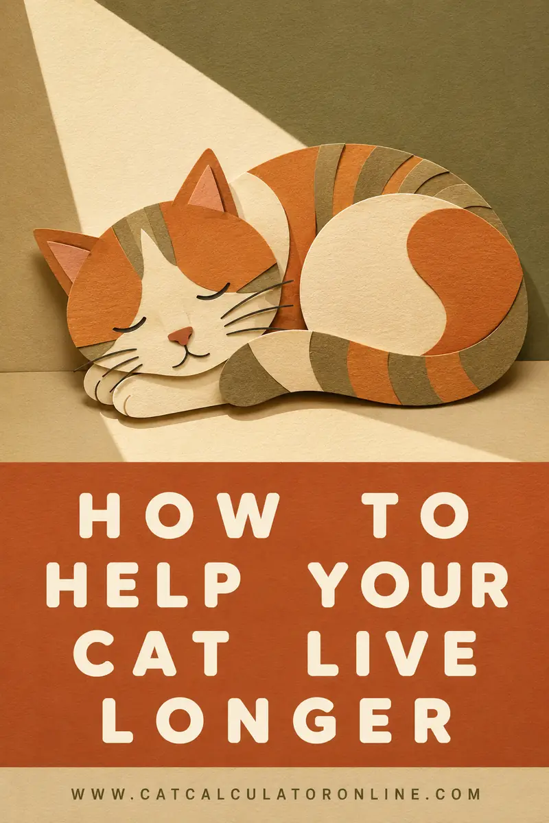 How to Help Your Cat Live Longer