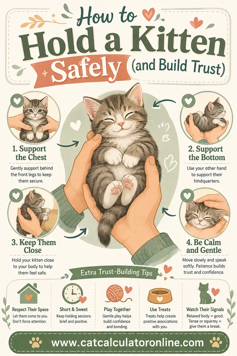 How to Hold a Kitten Safely (and Build Trust)