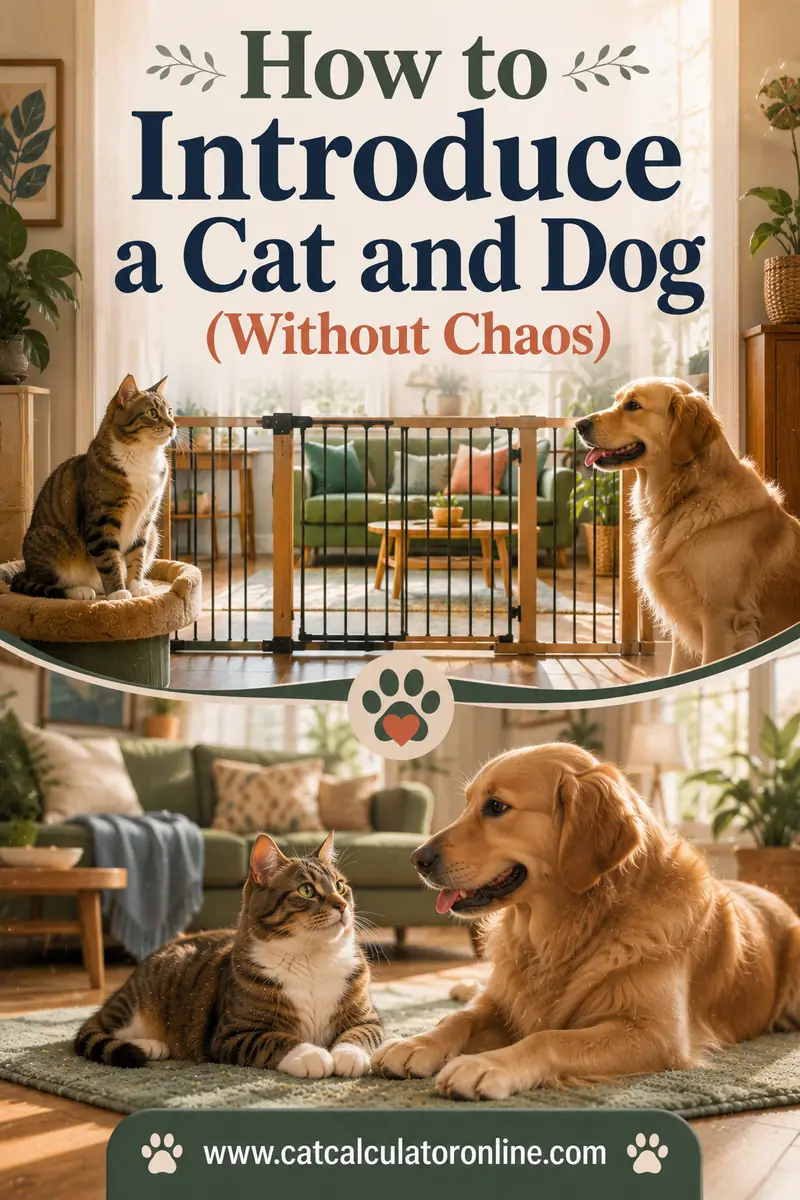 How to Introduce a Cat and Dog (Without Chaos)