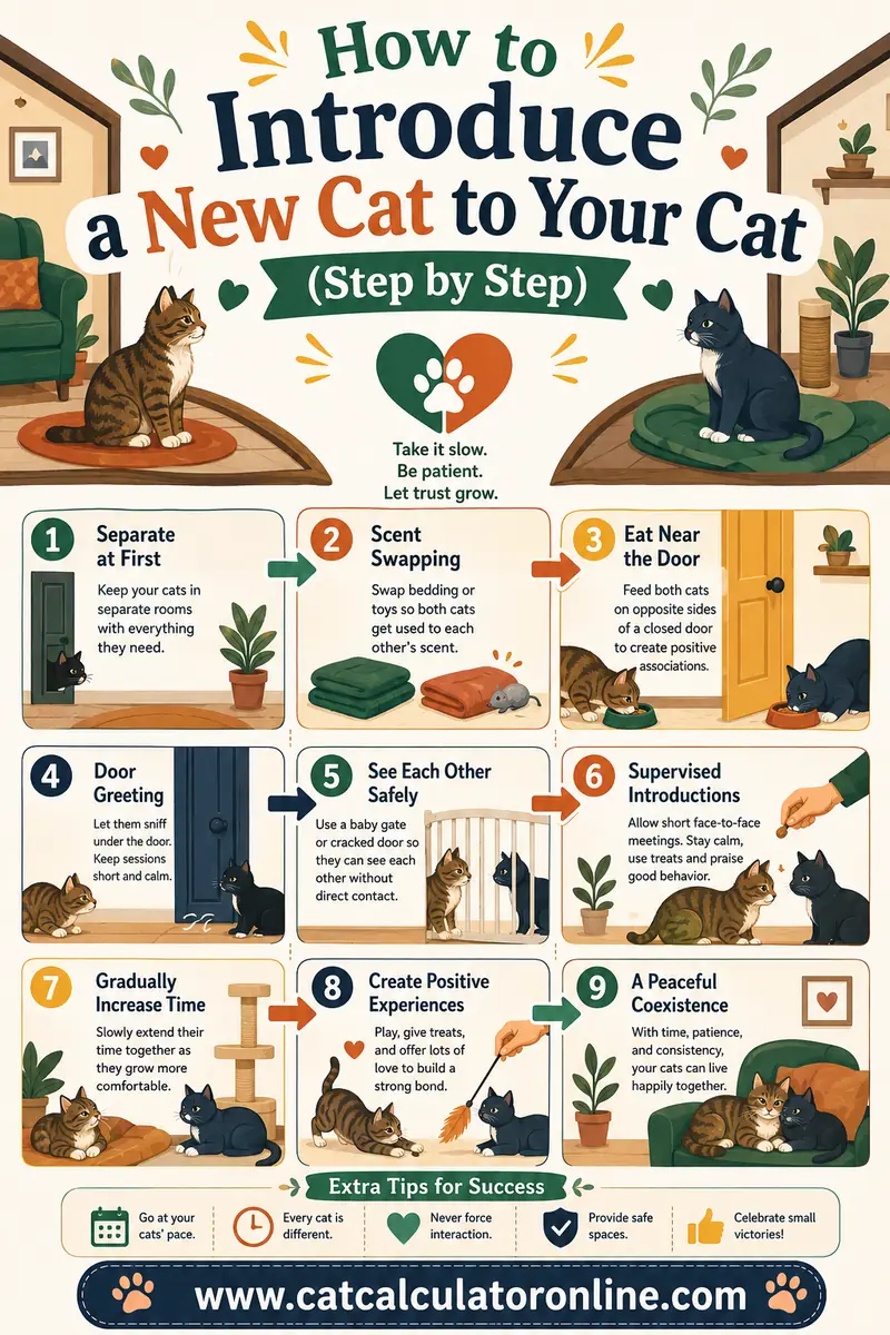How to Introduce a New Cat to Your Cat (Step by Step)