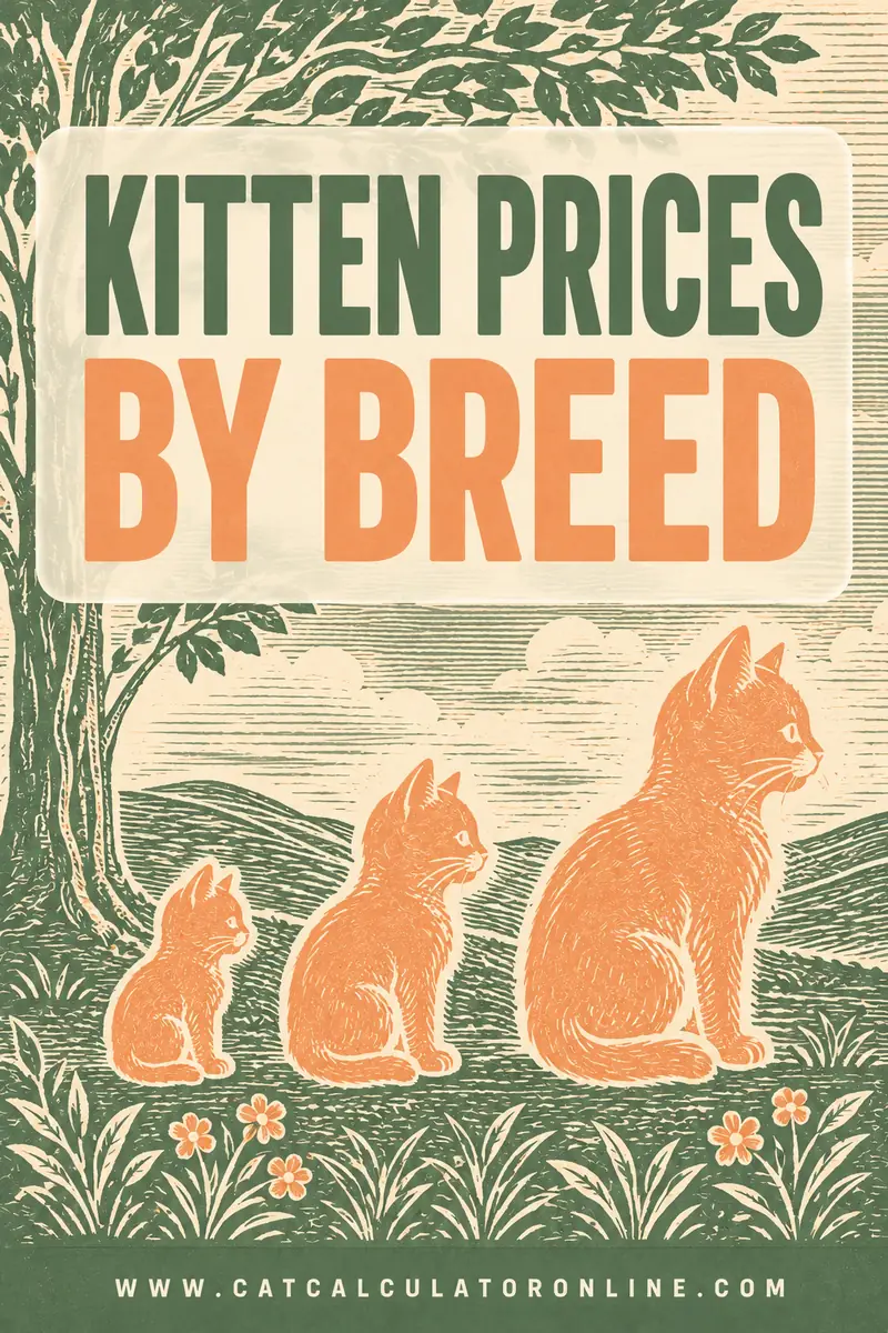 Kitten Prices by Breed: What Breeders Charge