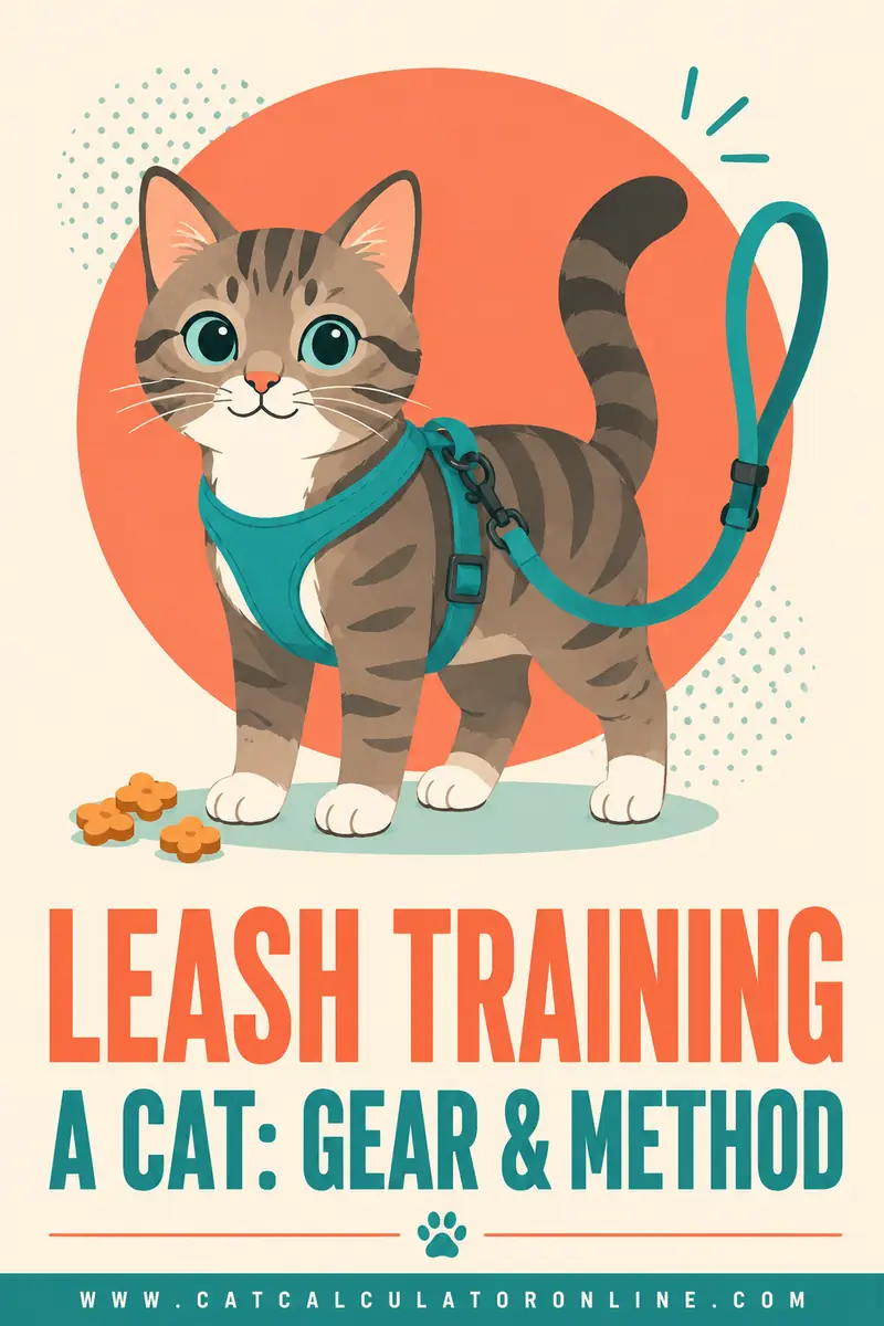 Leash Training a Cat: Gear and Method
