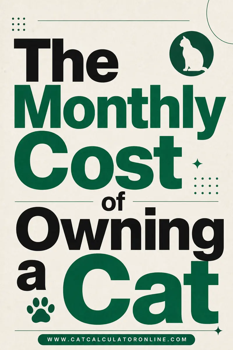 The Monthly Cost of Owning a Cat