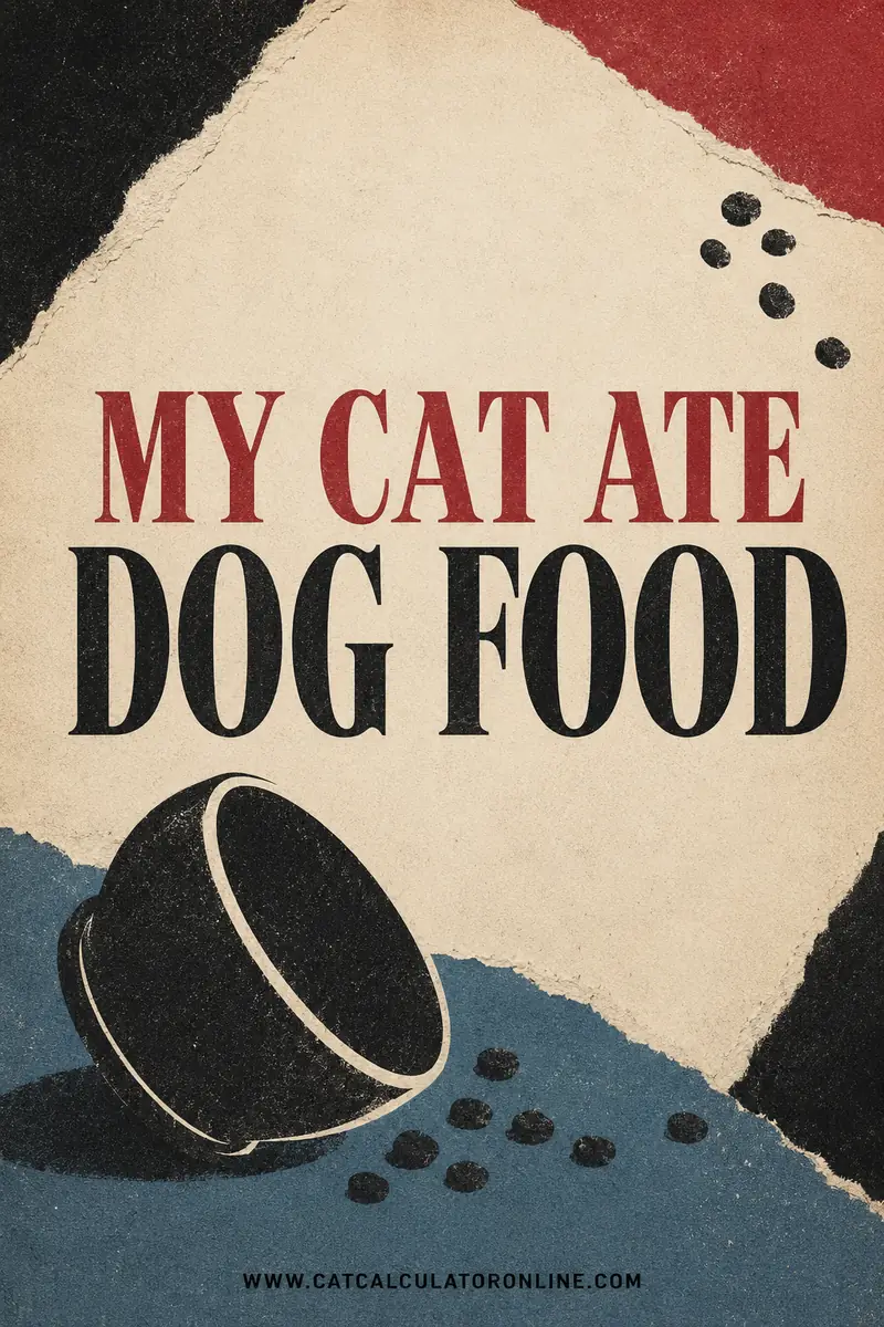 My Cat Ate Dog Food — What Now?