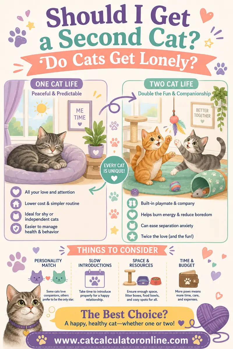 Should I Get a Second Cat? Do Cats Get Lonely?