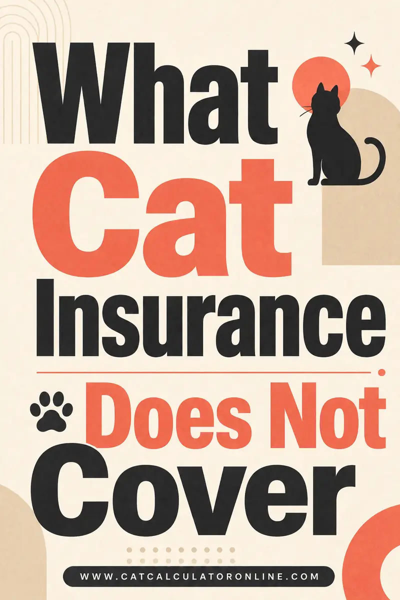 What Cat Insurance Does Not Cover