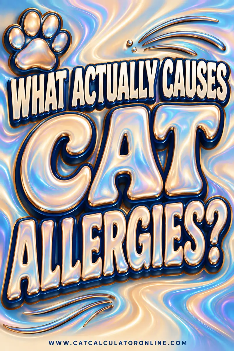 What Actually Causes Cat Allergies?