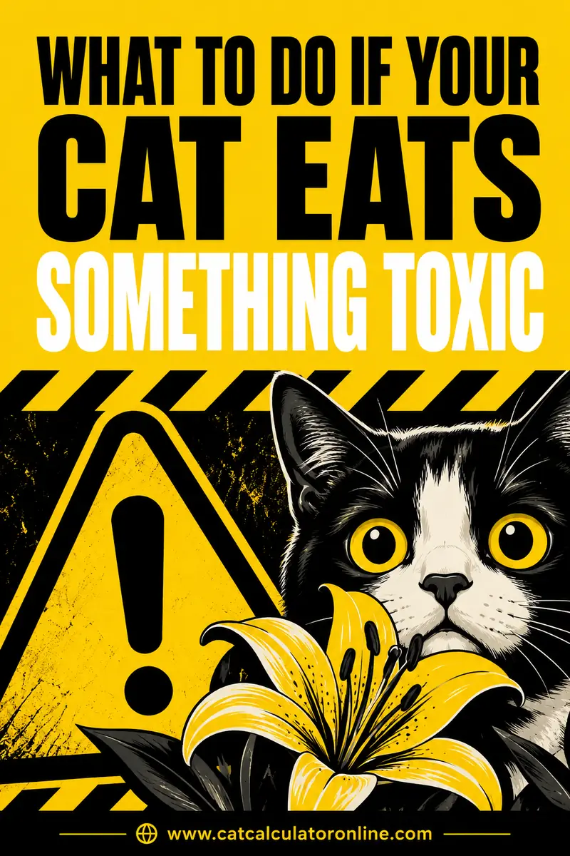 What to Do If Your Cat Eats Something Toxic