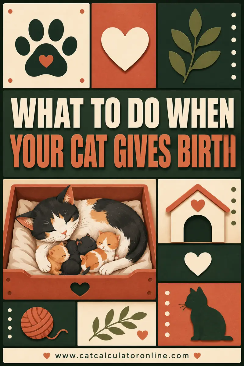 What to Do When Your Cat Gives Birth
