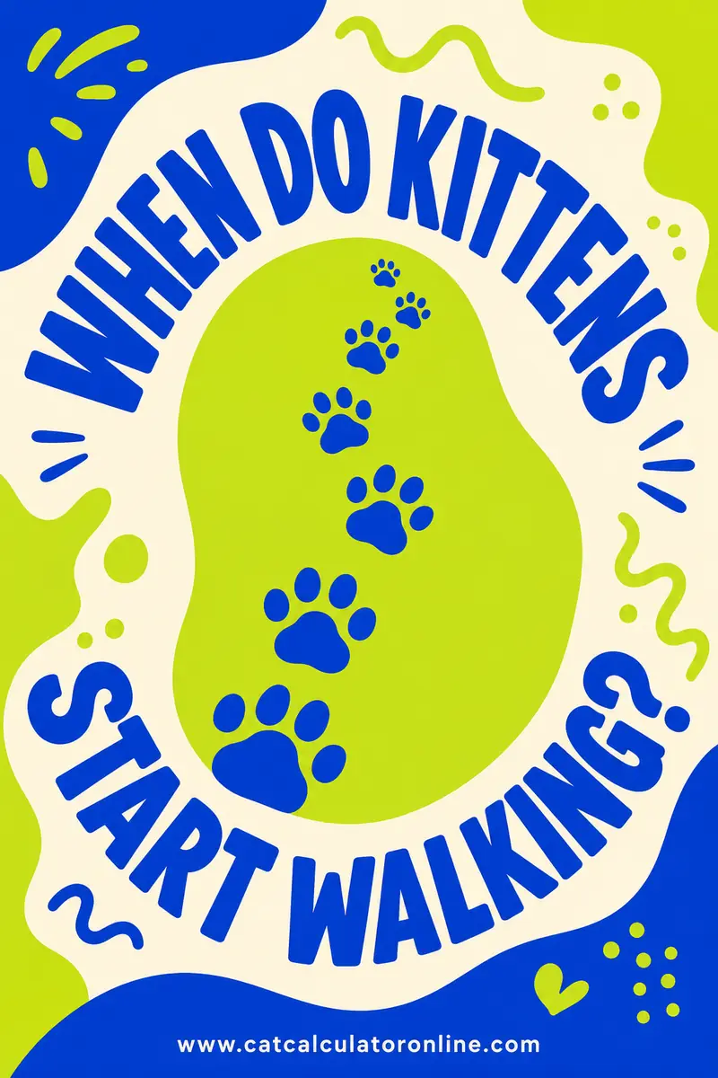 When Do Kittens Start Walking?