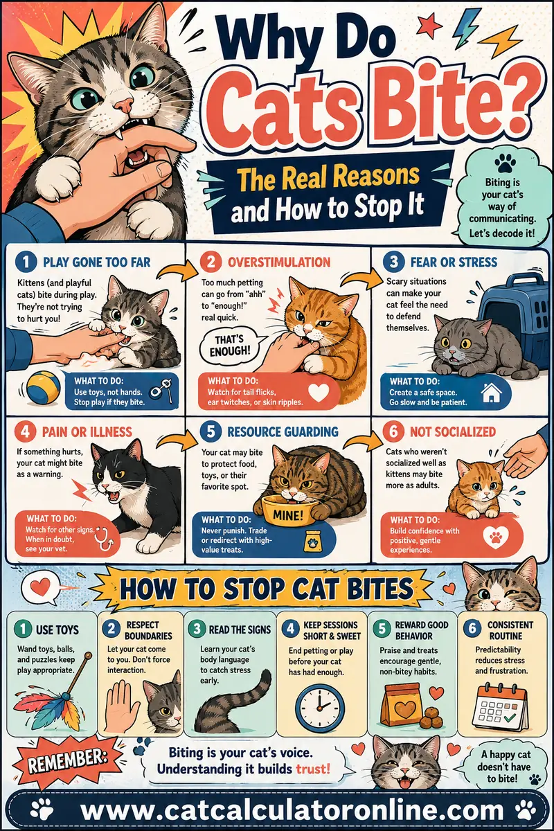 Why Do Cats Bite? The Real Reasons and How to Stop It