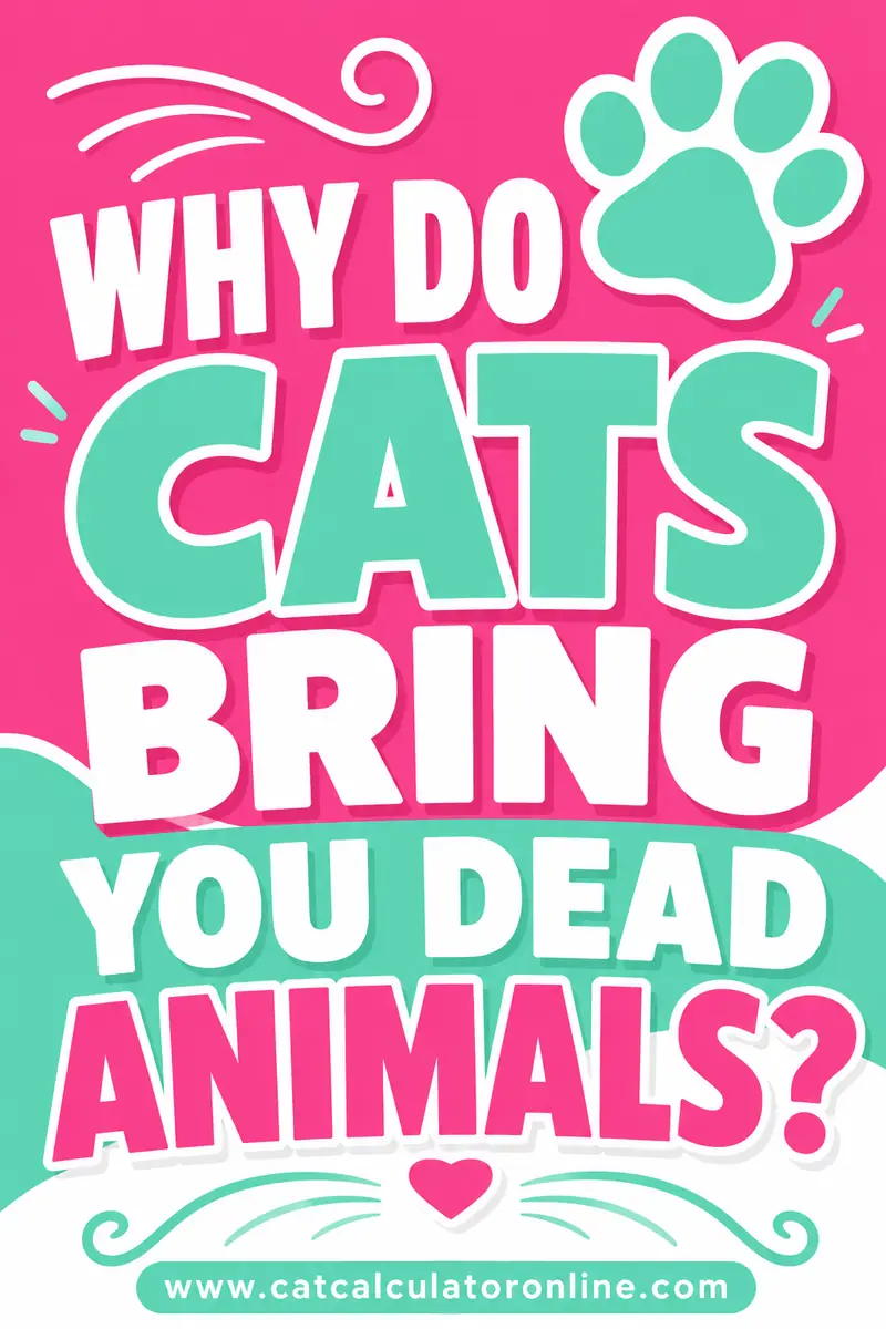 Why Do Cats Bring You Dead Animals?