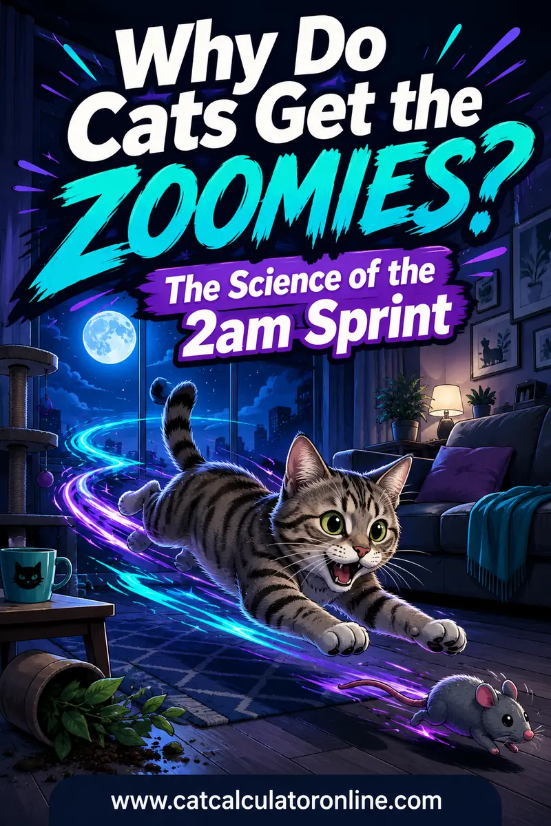 Why Do Cats Get the Zoomies? The Science of the 2am Sprint