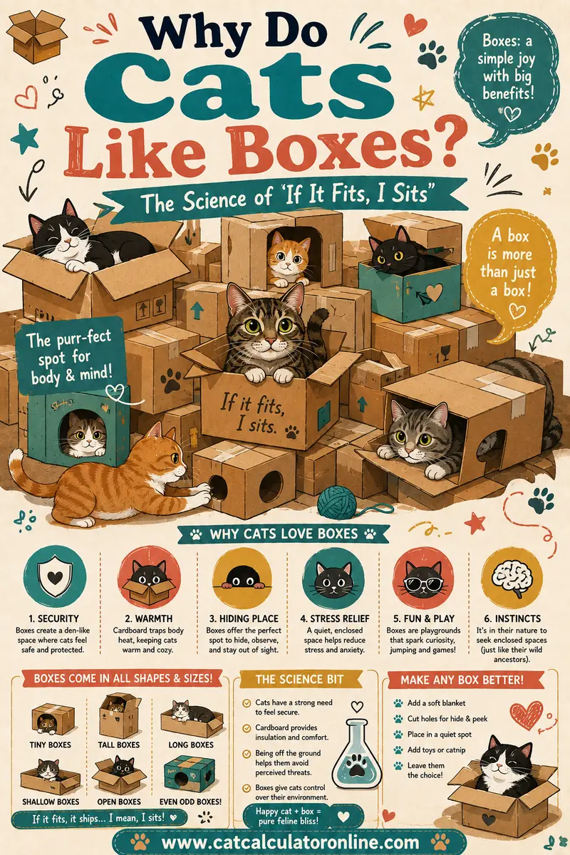 Why Do Cats Like Boxes? The Science of 'If It Fits, I Sits'